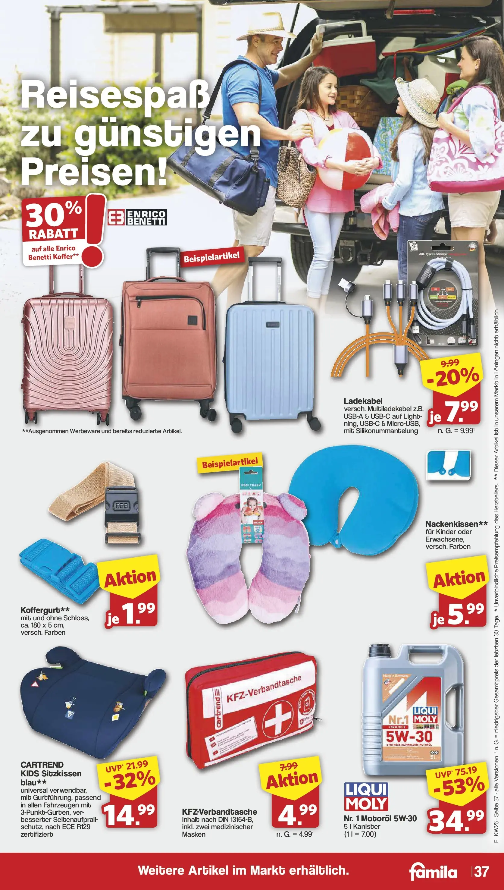 Famila Nordwest Wochenangebote (ab 22.06.2026) zum Blättern | Seite: 40