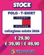 Eurostock Polo t-shirt collezione estate 2026 - al 31.08.2026