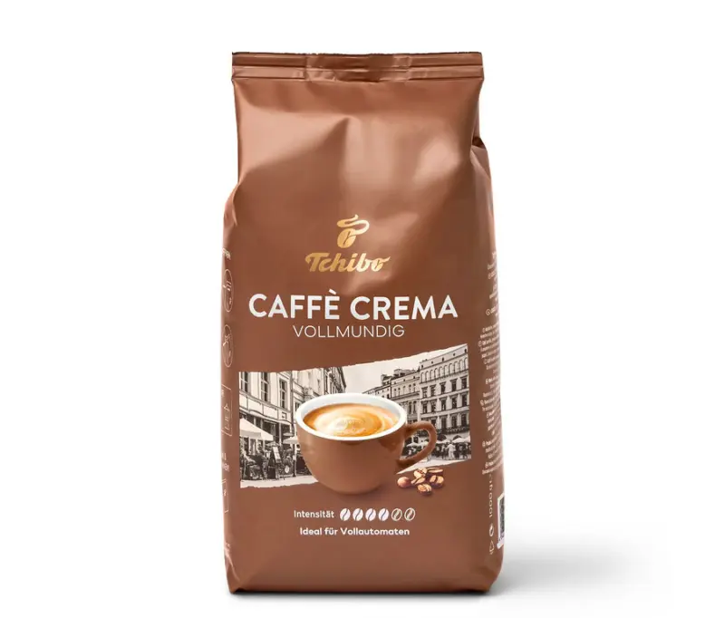 Caff&egrave; Crema Vollmundig - 1 kg Ganze Bohne