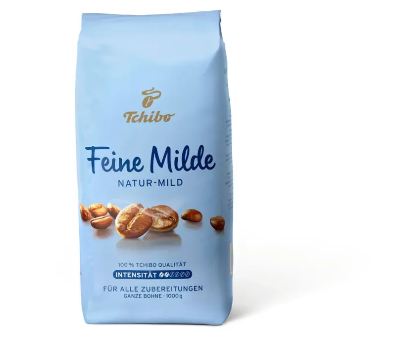 Feine Milde - 1 kg Ganze Bohne