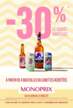 Monoprix Promotions sp&eacute;ciales en cours - au 05.07.2026