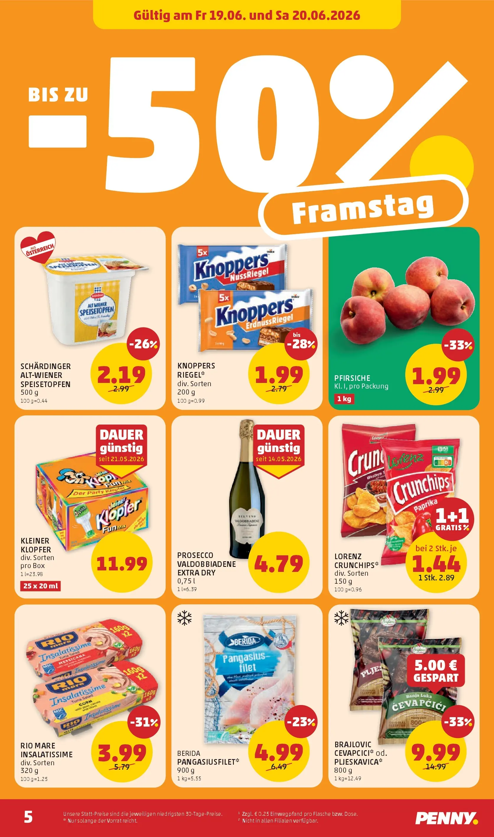 Penny Markt - PENNY: Die ganze Woche sparen. ab (17.06.2026) - Angebote, Prospekt | Seite: 5 | Produkte: Box
