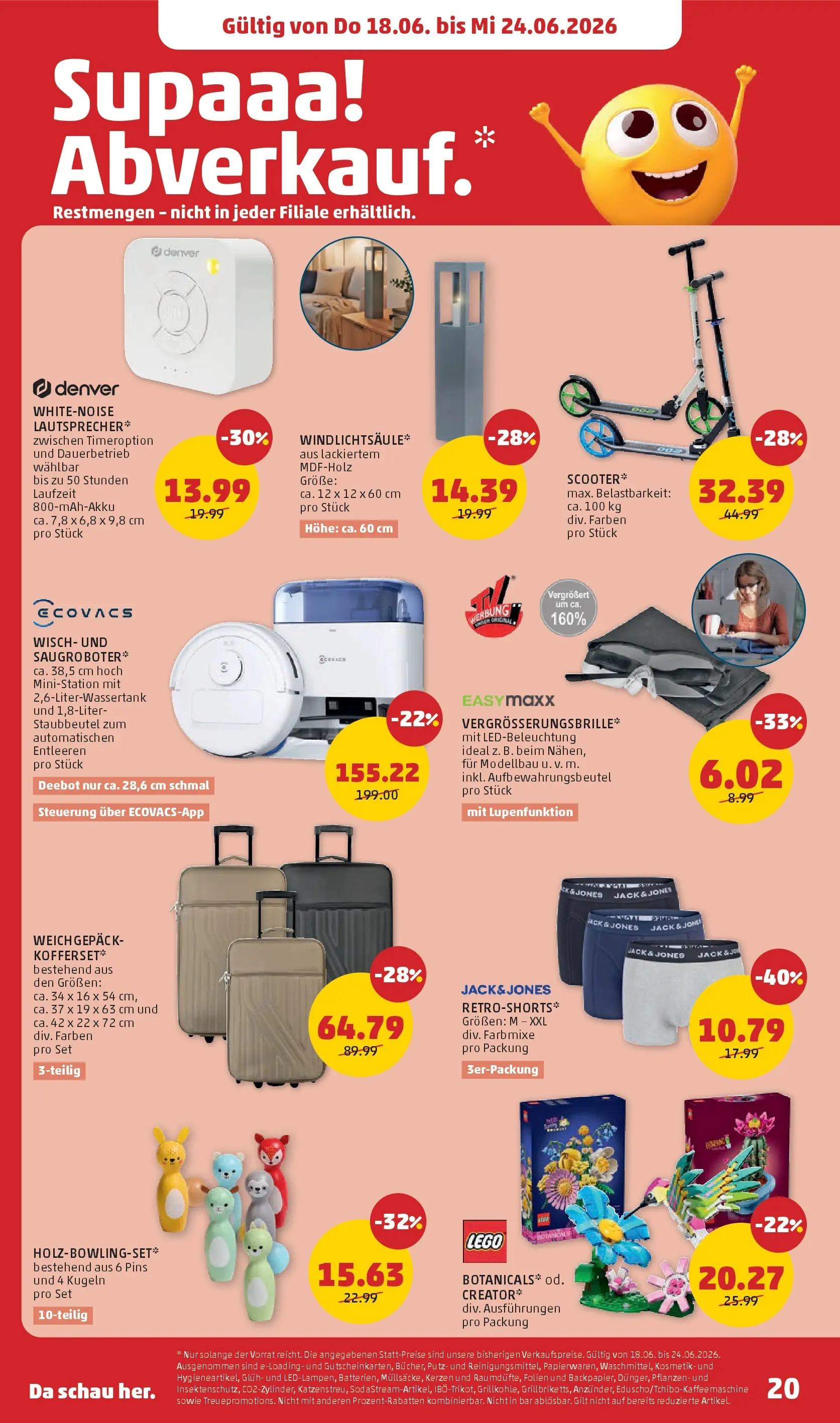 Penny Markt - PENNY: Die ganze Woche sparen. ab (17.06.2026) - Angebote, Prospekt | Seite: 20