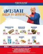 Fish's King Un'estate ricca di offerte - al 28.06.2026