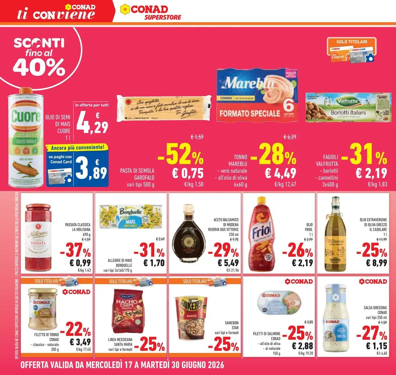 Volantino Conad dal 16/06/2026 > Anteprima | Pagina: 20