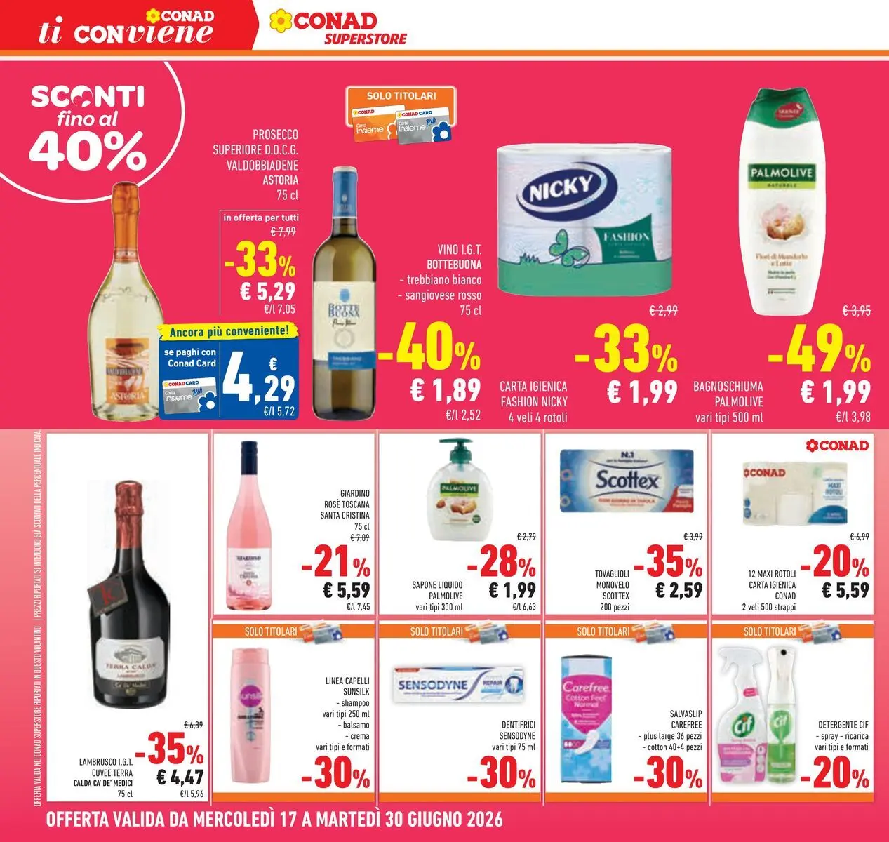 Volantino Conad dal 16/06/2026 > Anteprima | Pagina: 26