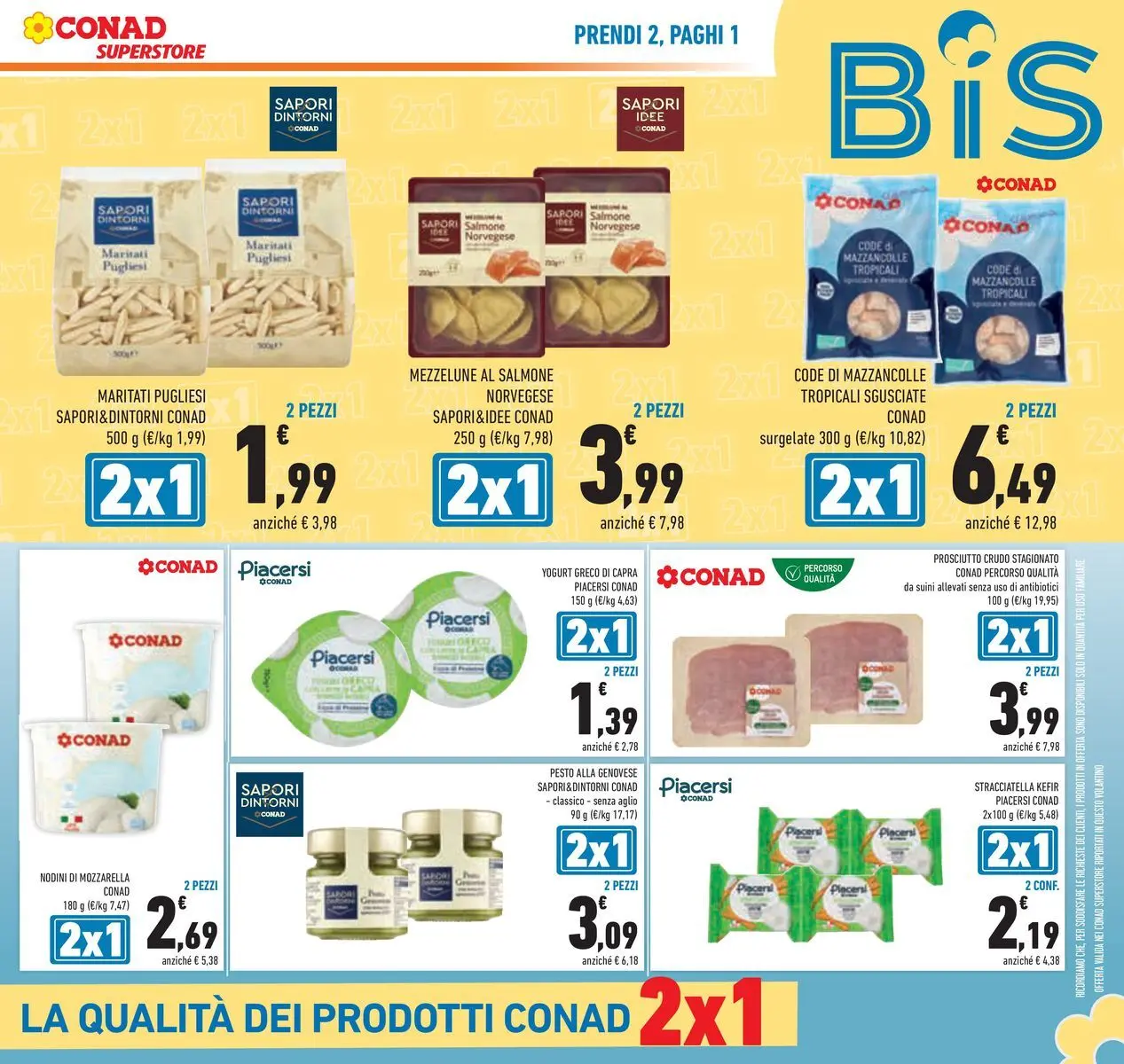 Volantino Conad dal 16/06/2026 > Anteprima | Pagina: 7 | Prodotti: Yogurt, Pasta, Ravioli, Stracciatella