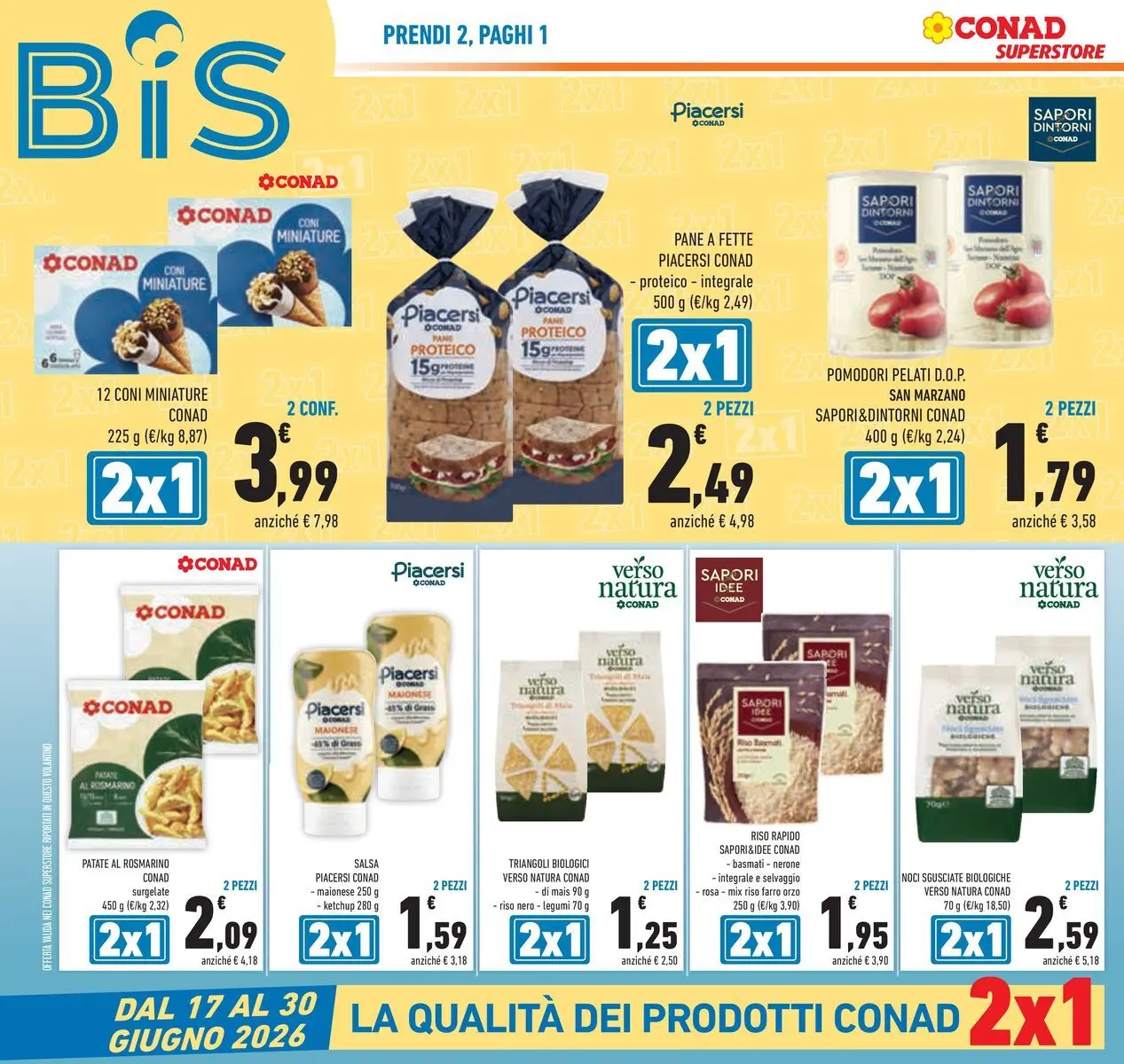 Volantino Conad dal 16/06/2026 > Anteprima | Pagina: 8 | Prodotti: Ketchup, Maionese, Mais, Farro