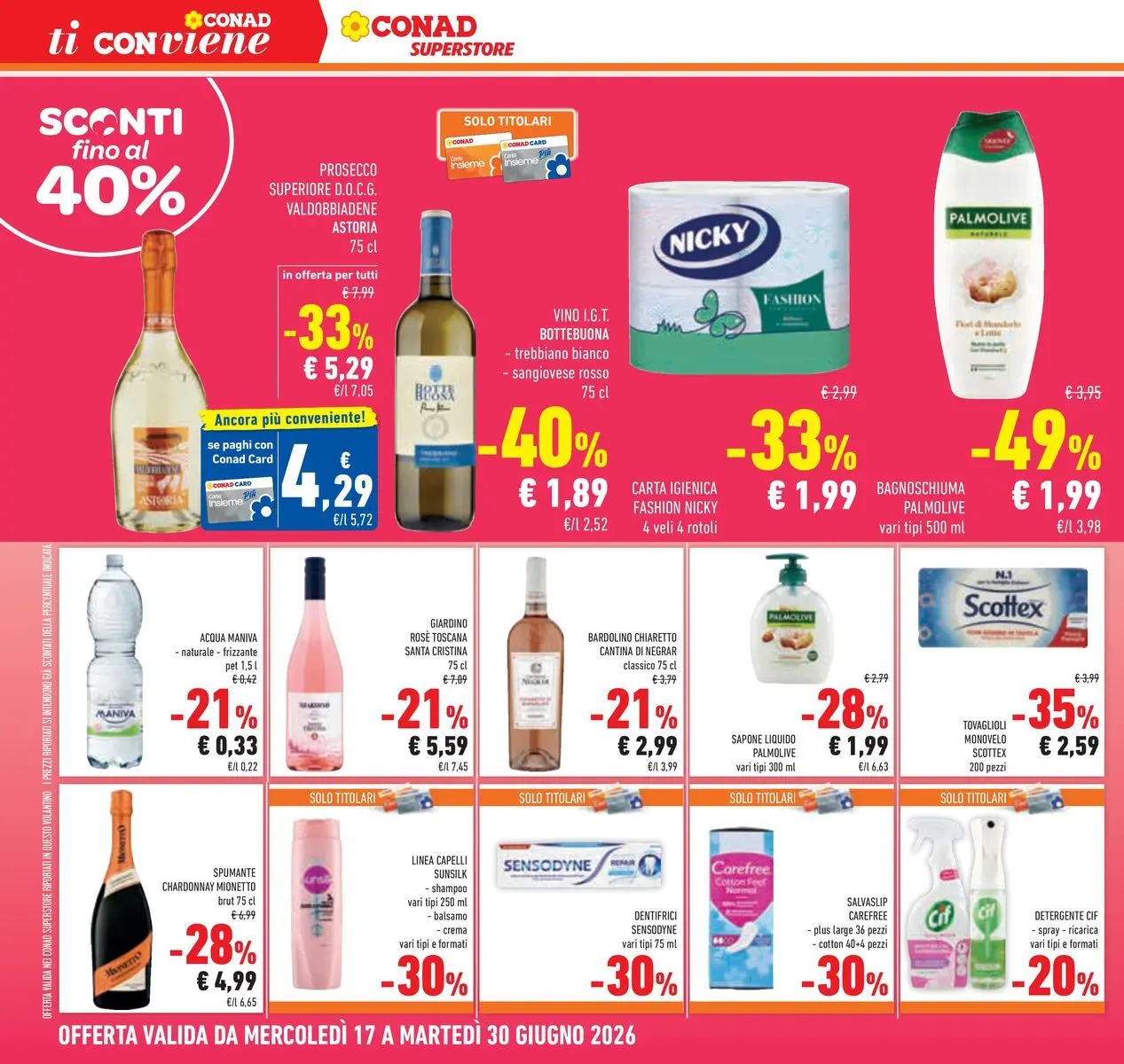 Volantino Conad dal 16/06/2026 > Anteprima | Pagina: 32