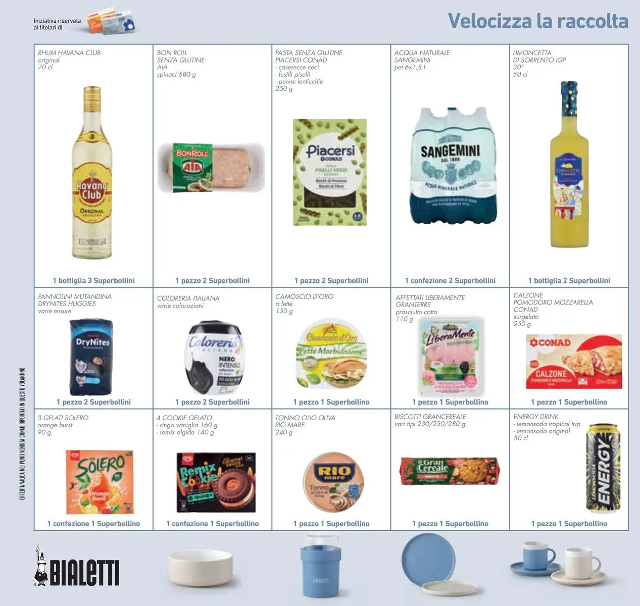 Volantino Conad dal 16/06/2026 > Anteprima | Pagina: 4 | Prodotti: Pasta senza glutine, Ceci, Prosciutto, Fusilli