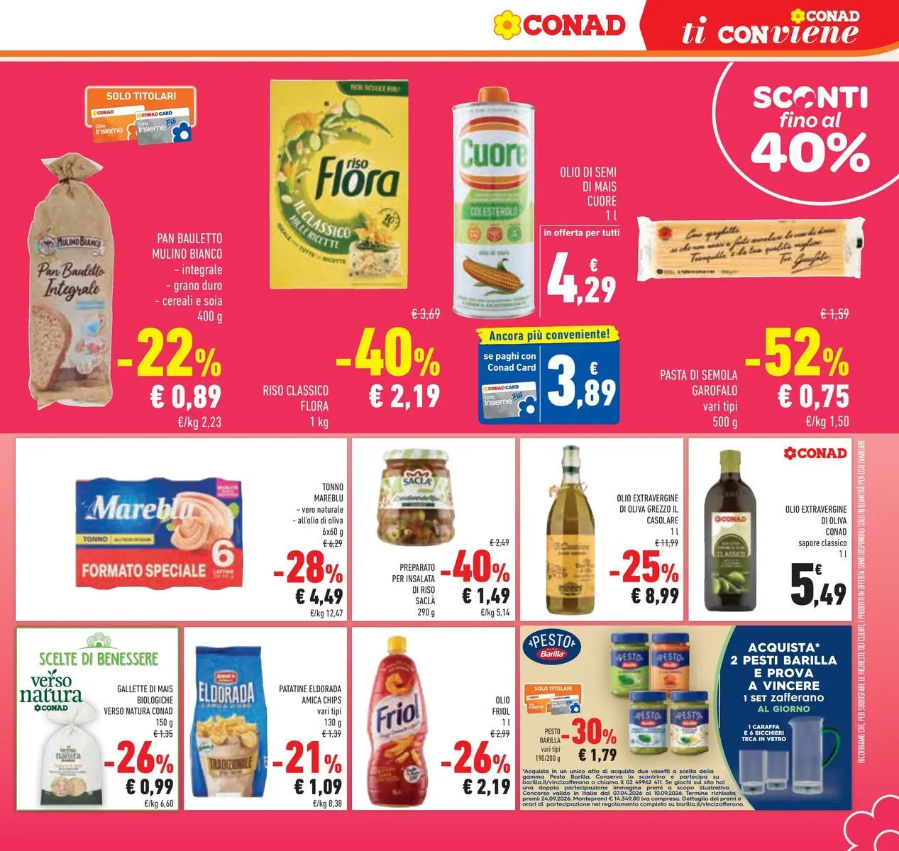 Volantino Conad dal 16/06/2026 > Anteprima | Pagina: 25 | Prodotti: Cereali, Insalata, Pasta, Mais