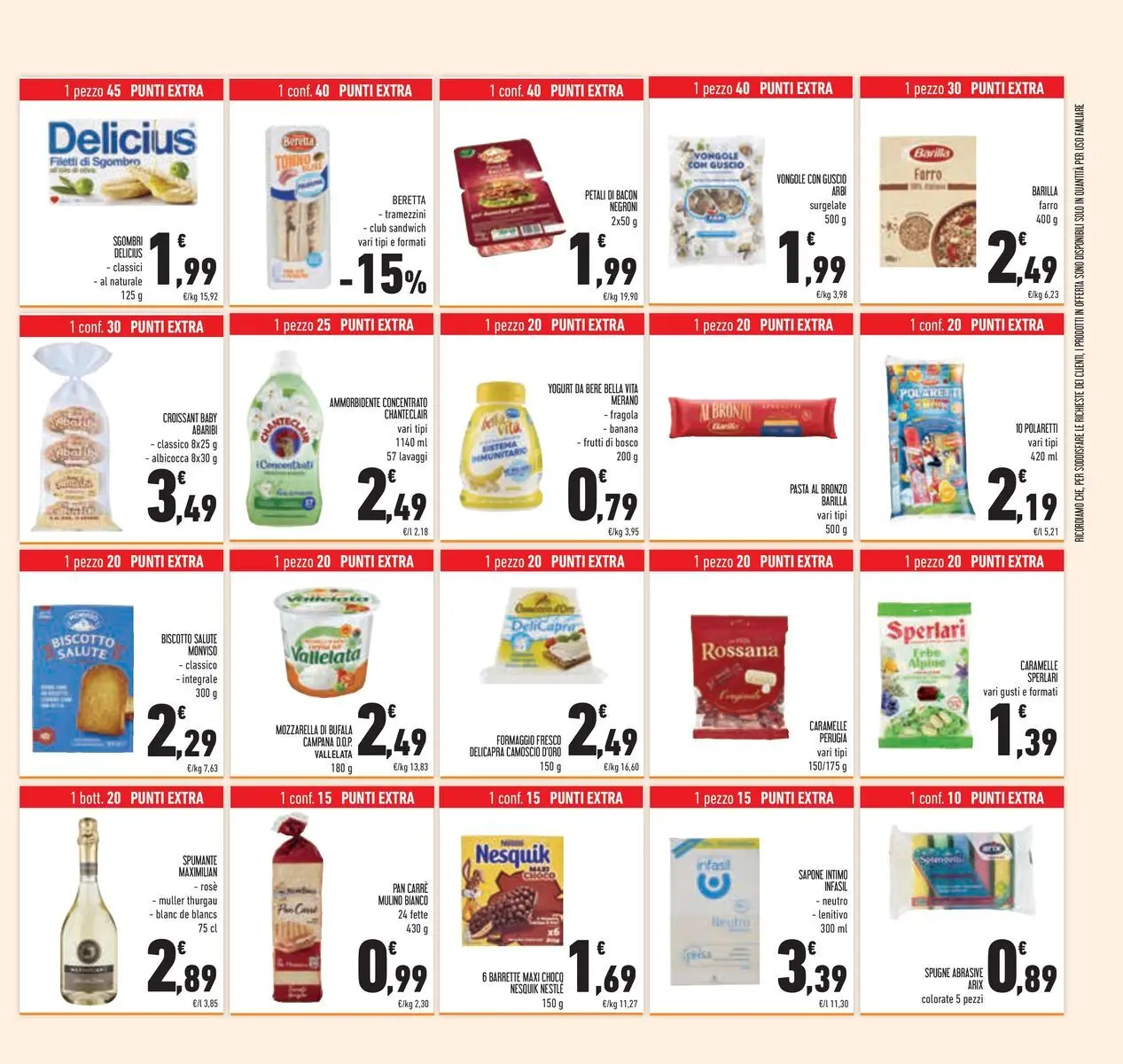 Volantino Conad dal 16/06/2026 > Anteprima | Pagina: 39 | Prodotti: Sapone, Formaggio, Croissant, Sgombro