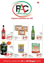 Pac Cash&Carry L'ingrosso alimentare per tutti - al 28.06.2026