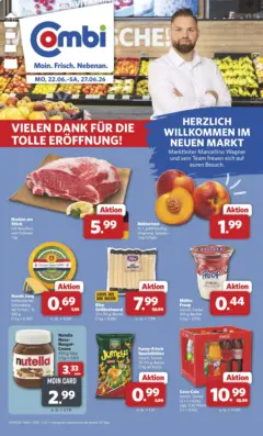 Combi Prospekt Leer ab 22.06.2026 gültig Combi Prospekt Leer ab 22.06.2026 gültig