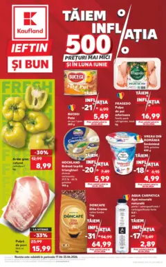 Ofertele Kaufland valabile de la 17.06.2026