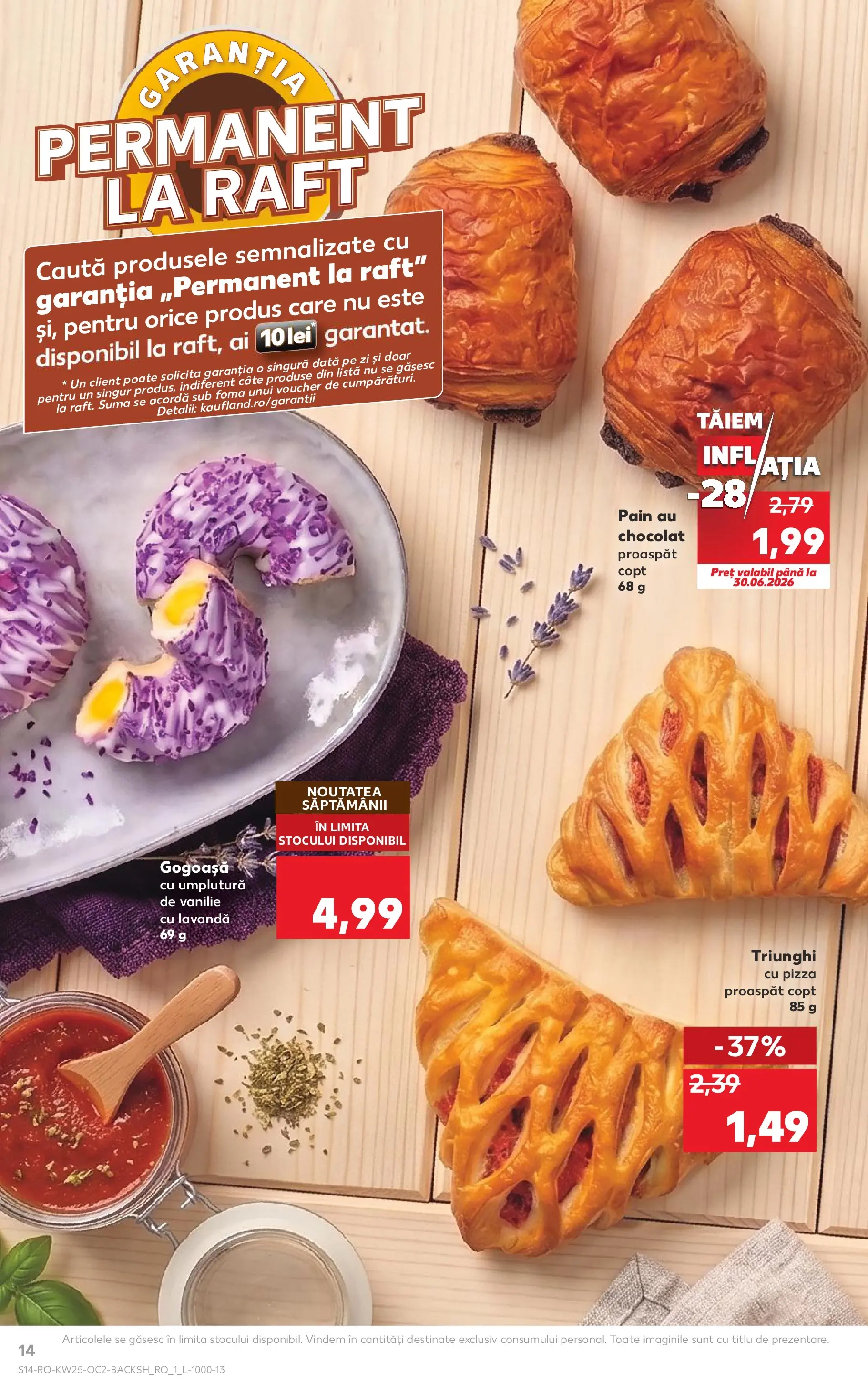 Kaufland Viseu de Sus 17.06.2026 - Revista si Oferta | Pagină: 14 | Produse: Divan, Raft, Pizza