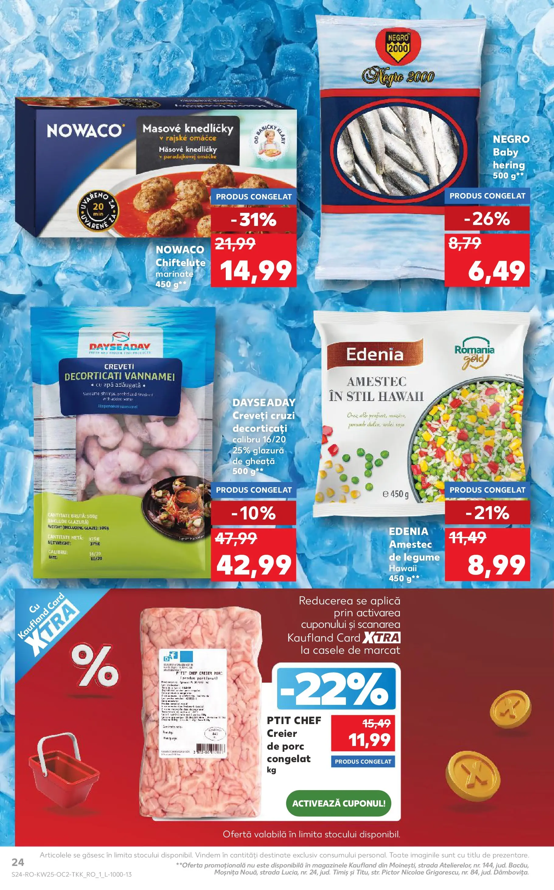 Kaufland Viseu de Sus 17.06.2026 - Revista si Oferta | Pagină: 24 | Produse: Ardei, Porumb, Apă, Legume