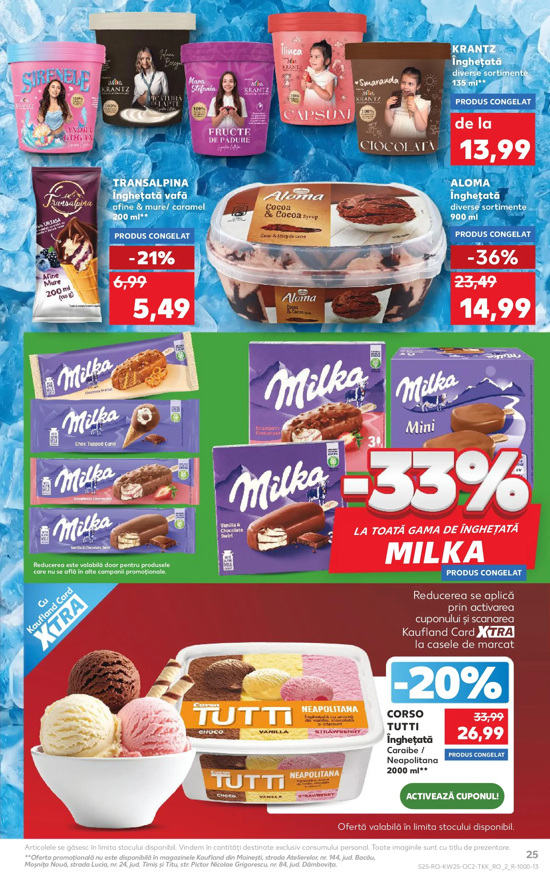 Kaufland Viseu de Sus 17.06.2026 - Revista si Oferta | Pagină: 25 | Produse: Afine, Ciocolată, Cacao, Fructe