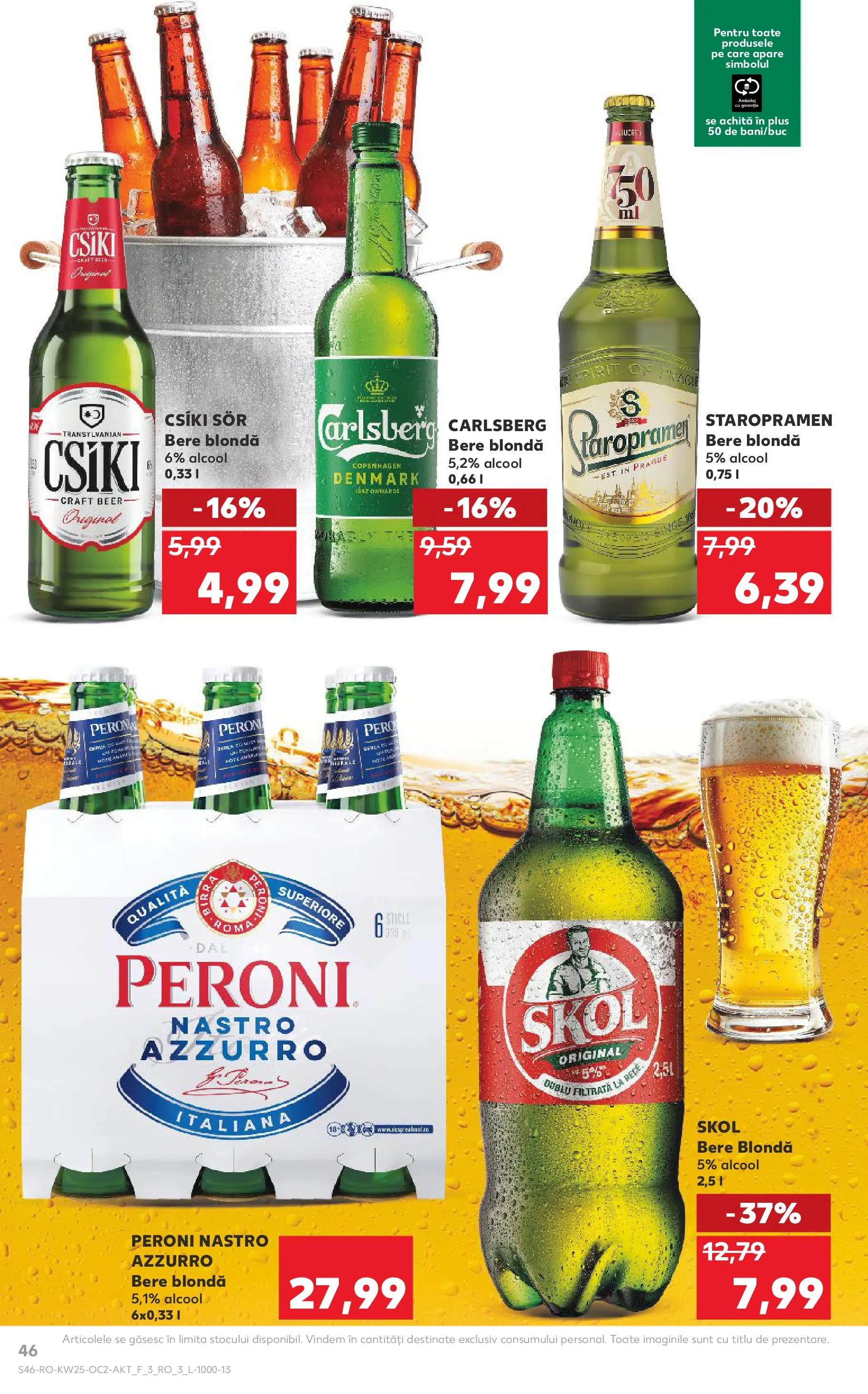 Kaufland Viseu de Sus 17.06.2026 - Revista si Oferta | Pagină: 46 | Produse: Bere