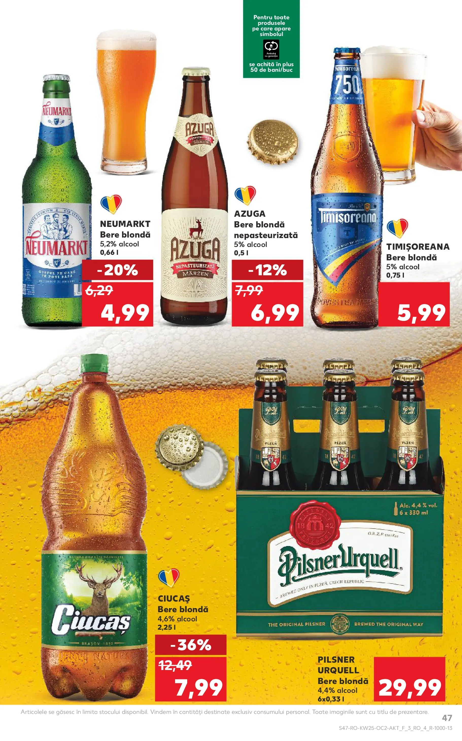 Kaufland Viseu de Sus 17.06.2026 - Revista si Oferta | Pagină: 47 | Produse: Bere