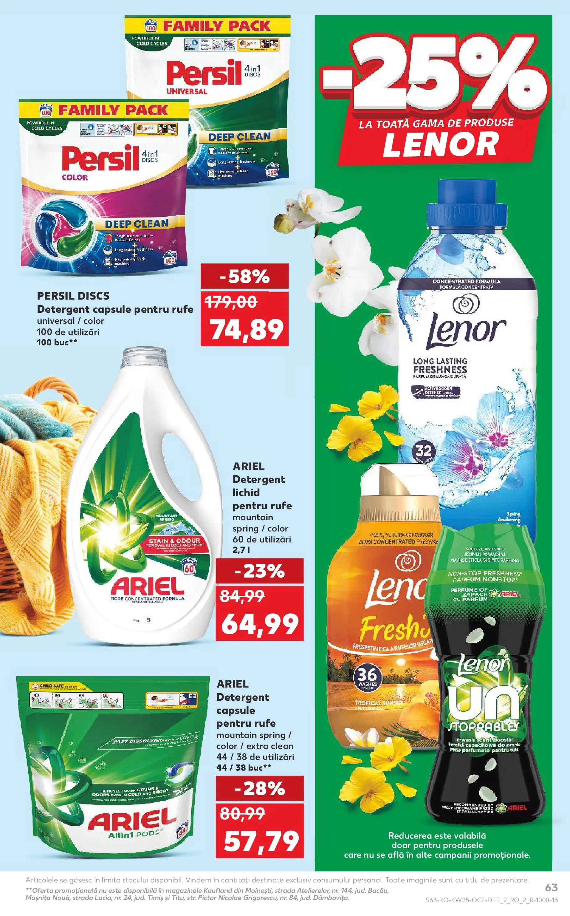 Kaufland Viseu de Sus 17.06.2026 - Revista si Oferta | Pagină: 63 | Produse: Pomelo, Akrilik boya, Parfum, Detergent