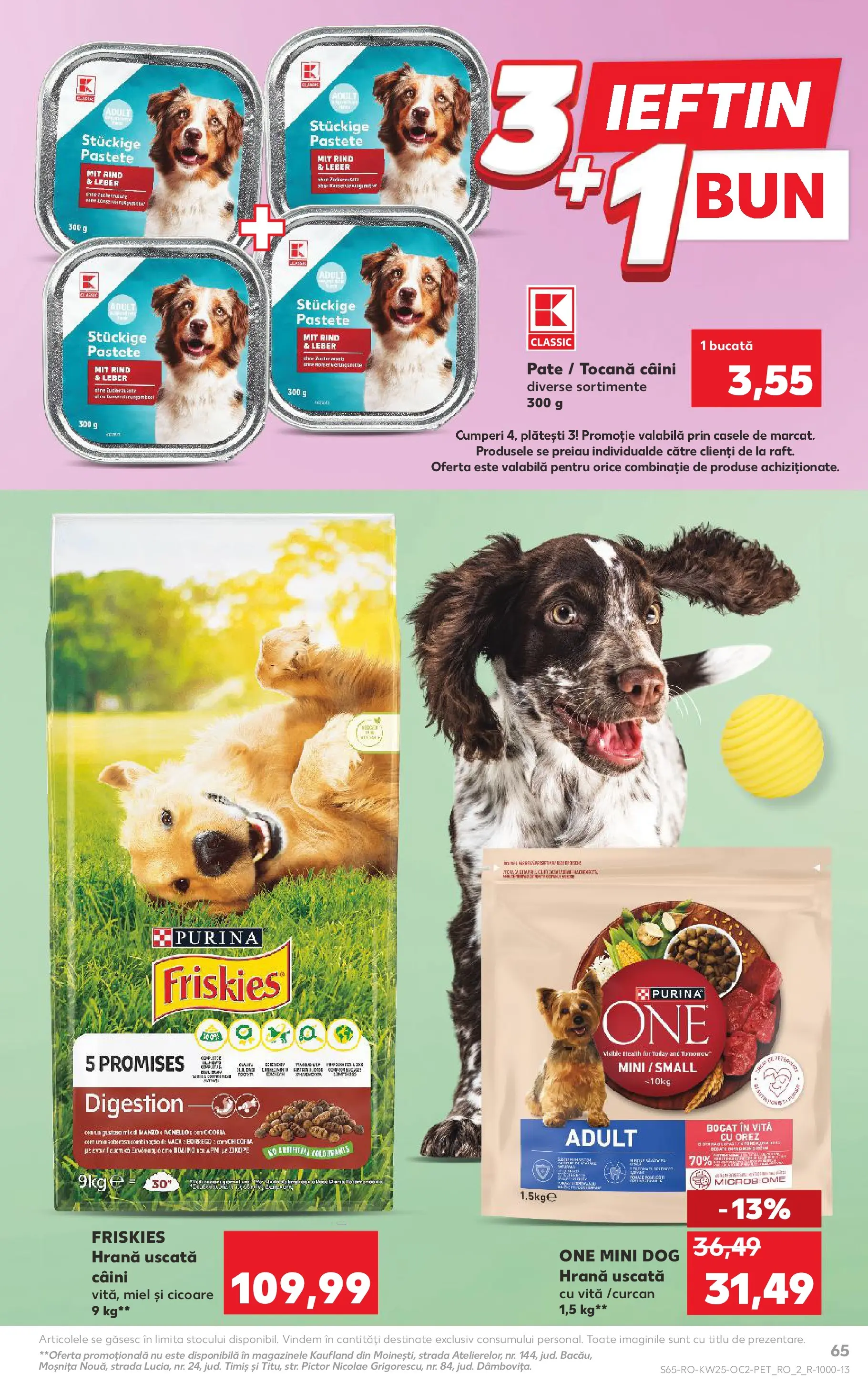 Kaufland Domnesti 17.06.2026 - Revista si Oferta | Pagină: 65 | Produse: Pate, Orez, Paste