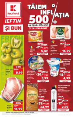 Ofertele Kaufland valabile de la 17.06.2026