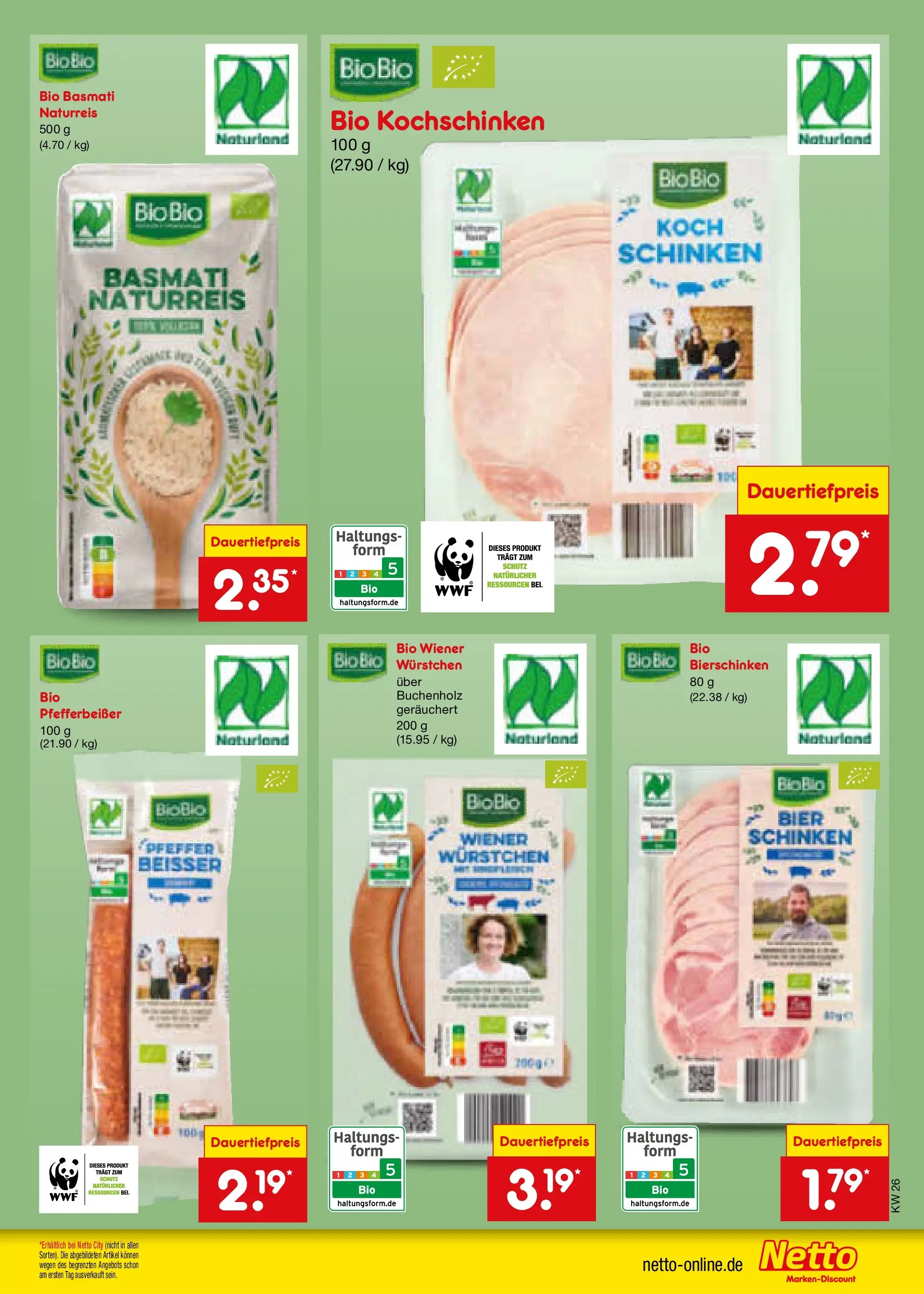 Netto Marken-Discount Prospekt Metten (ab 21.06.2026) » Angebote | Seite: 56 | Produkte: Bier, Pfeffer, Schinken
