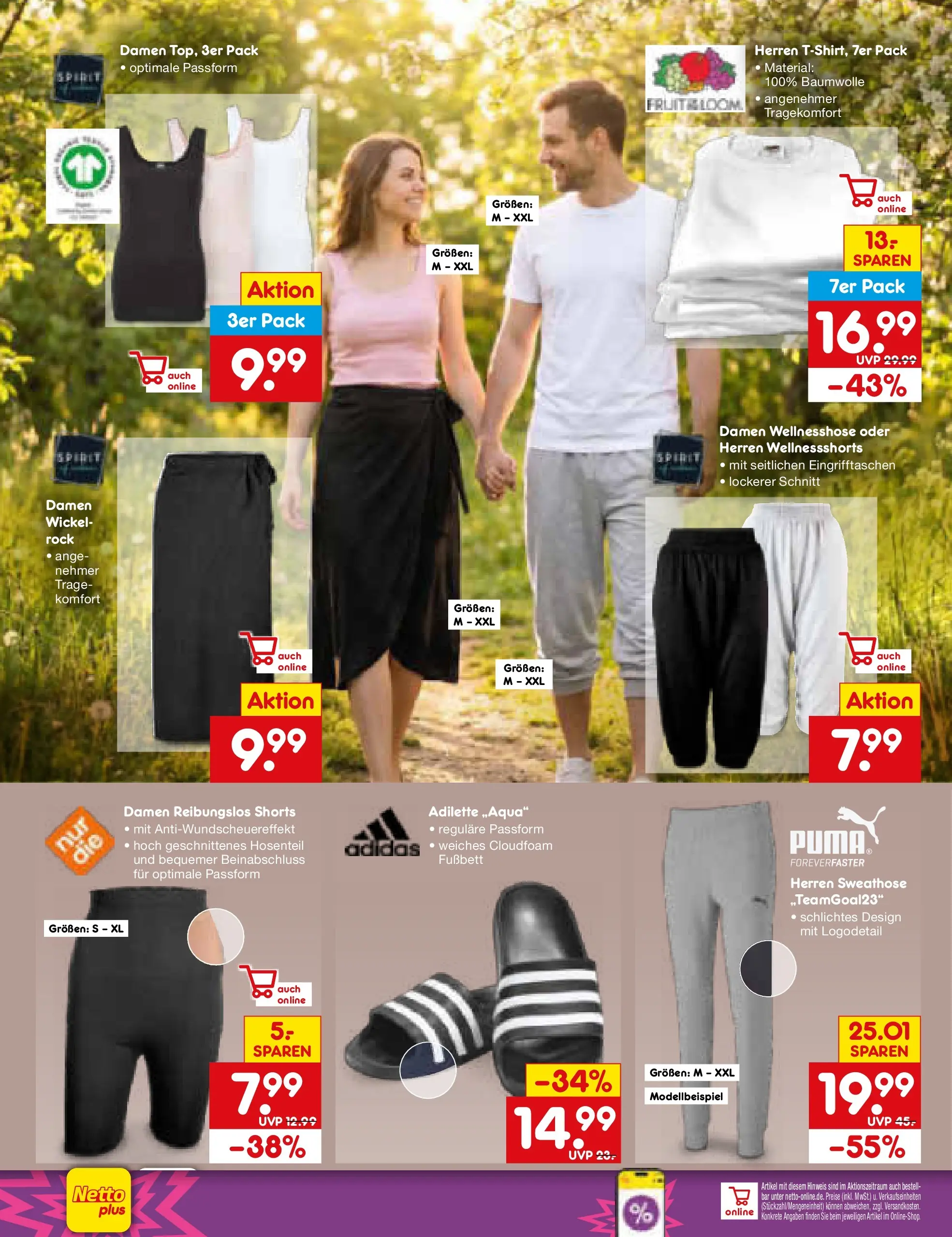 Netto Marken-Discount Prospekt Metten (ab 21.06.2026) » Angebote | Seite: 42 | Produkte: Sweathose, Rock