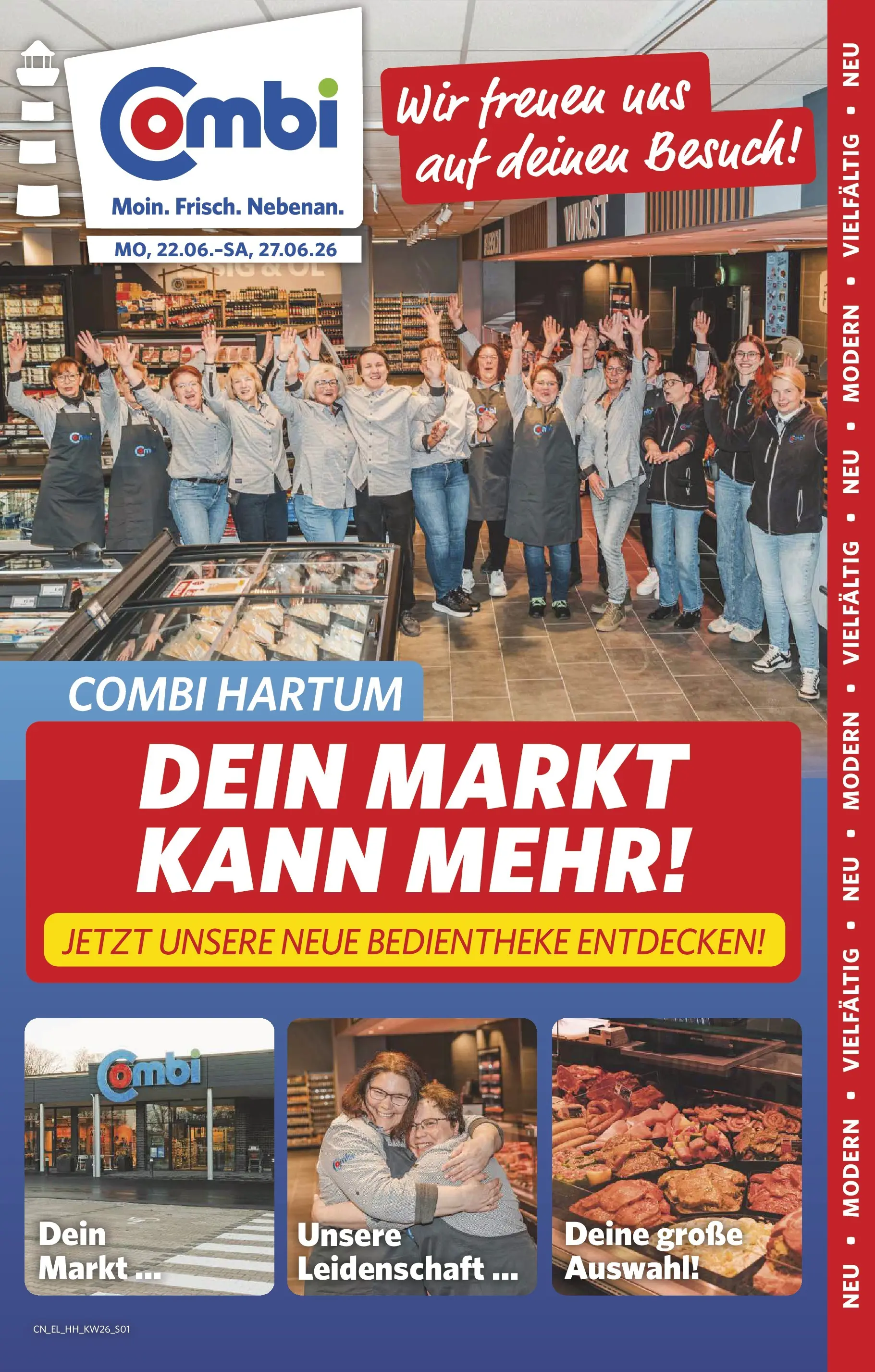 Combi Prospekt Hille (ab 22.06.2026) zum Blättern | Seite: 1