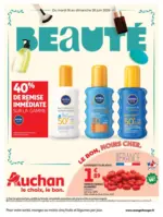 Auchan Hypermarch&eacute; Beaut&eacute;, Halles hypers - du 16.06.2026