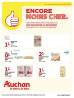 Auchan Hypermarch&eacute; Petits prix marque Pouce - du 16.06.2026