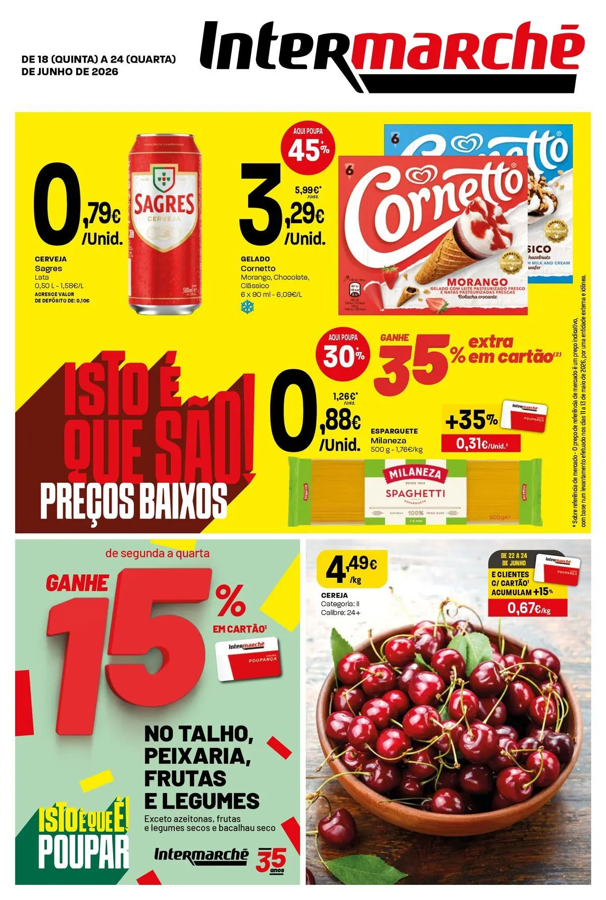 Intermarché - Intermarché » de 18/06/2026 - 24/06/2026 | Página: 1