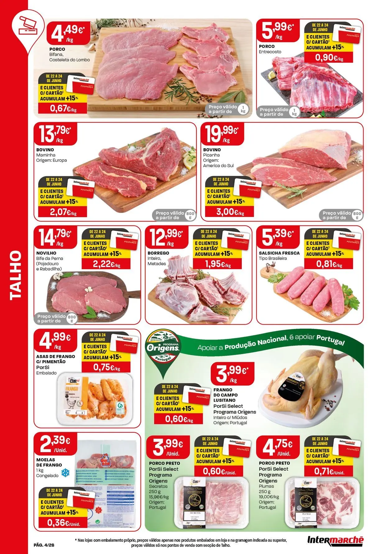 Intermarché Isto é que são preços BAIXOS » de 18/06/2026 - 24/06/2026 | Página: 4