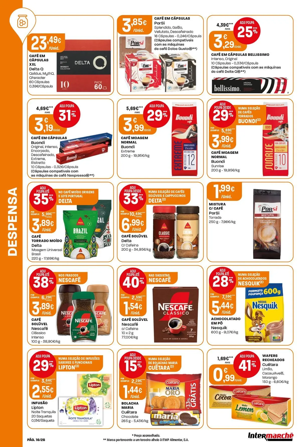 Intermarché Isto é que são preços BAIXOS » de 18/06/2026 - 24/06/2026 | Página: 16