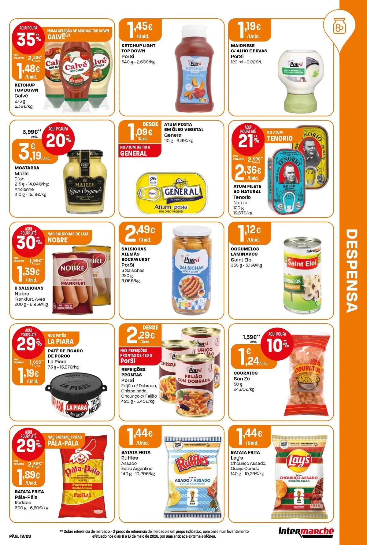 Intermarché Isto é que são preços BAIXOS » de 18/06/2026 - 24/06/2026 | Página: 19
