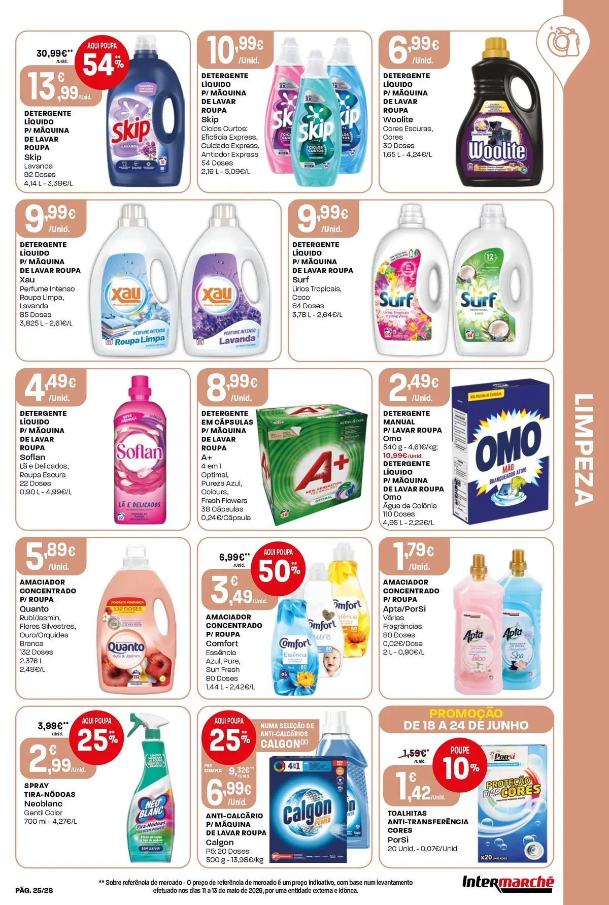 Intermarché Isto é que são preços BAIXOS » de 18/06/2026 - 24/06/2026 | Página: 25