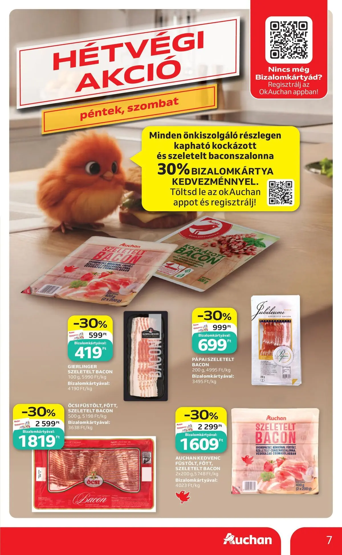 Ajánlatok - Auchan újság érvényessége 2026.06.24-ig - 2026.06.17. -tól/töl > akció, lapozható szórólap 🛍️ | Oldal: 7