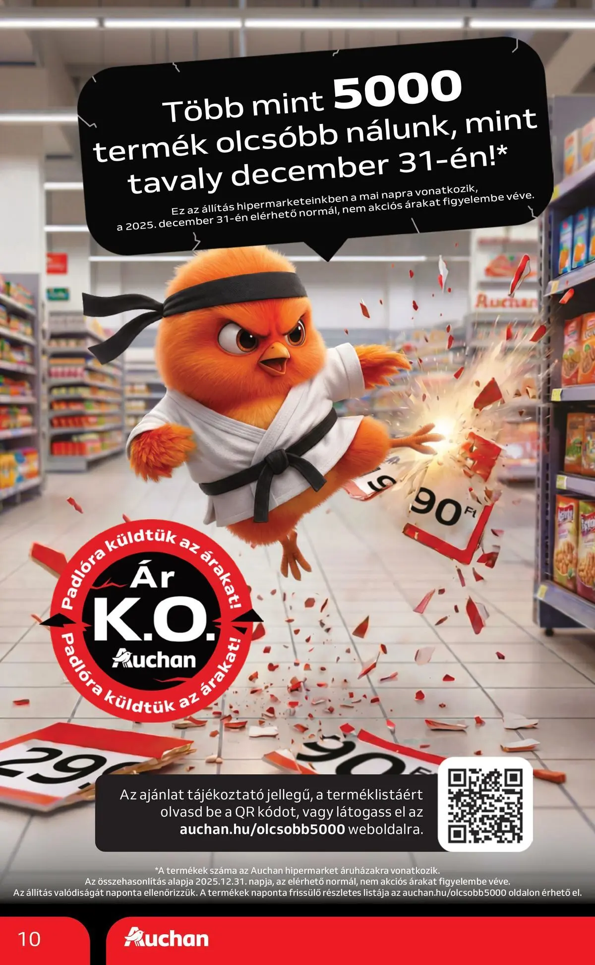 Ajánlatok - Auchan újság érvényessége 2026.06.24-ig - 2026.06.17. -tól/töl > akció, lapozható szórólap 🛍️ | Oldal: 10