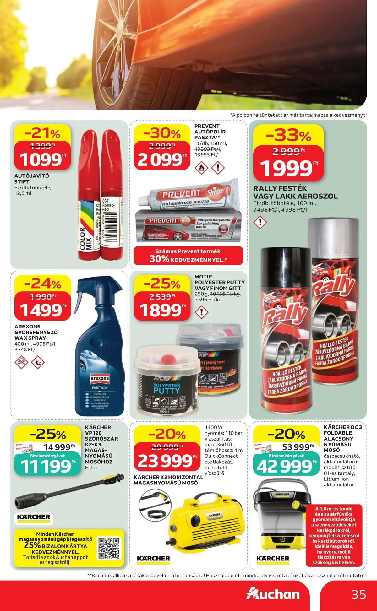 Ajánlatok - Auchan újság érvényessége 2026.06.24-ig - 2026.06.17. -tól/töl > akció, lapozható szórólap 🛍️ | Oldal: 35