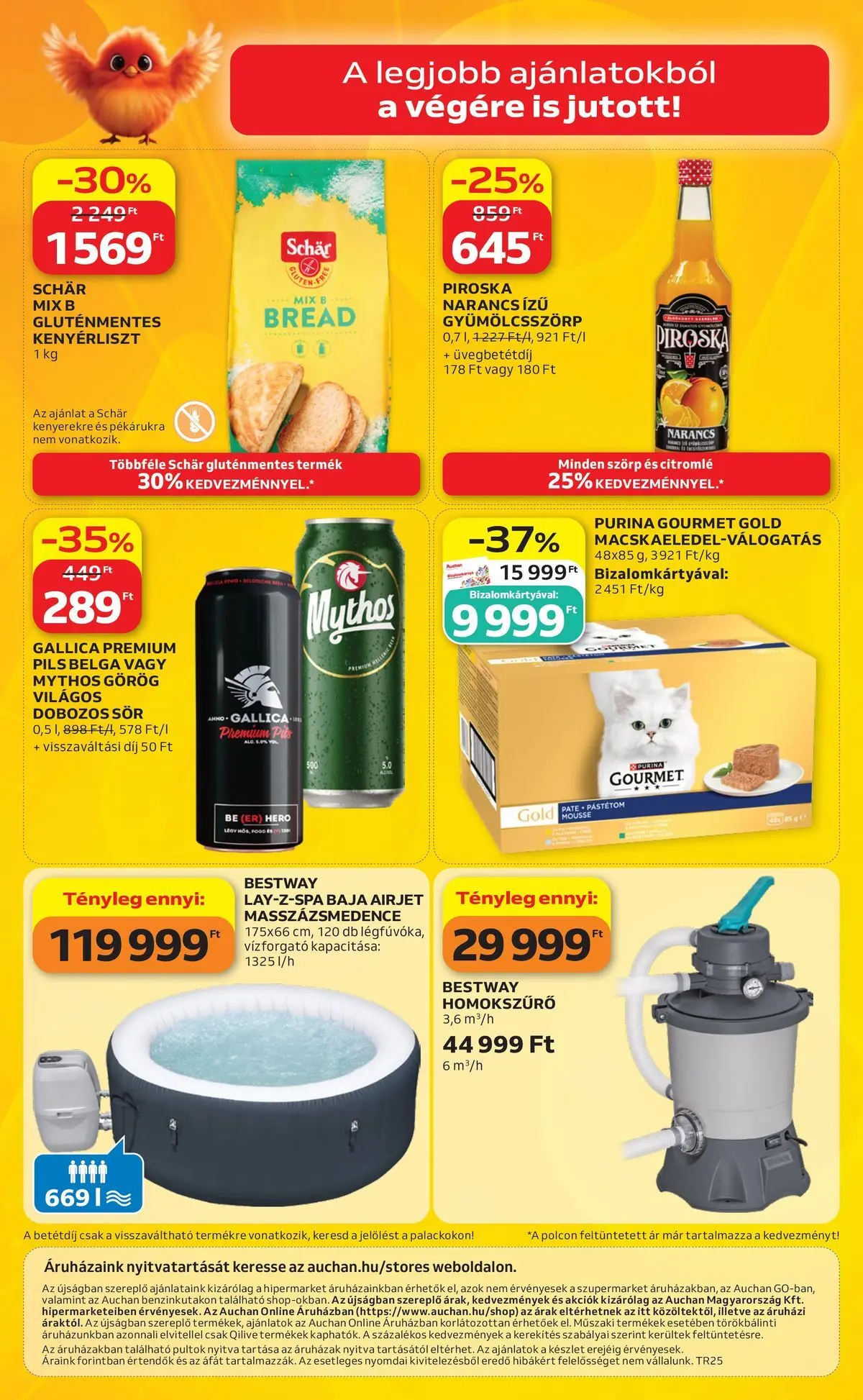 Ajánlatok - Auchan újság érvényessége 2026.06.24-ig - 2026.06.17. -tól/töl > akció, lapozható szórólap 🛍️ | Oldal: 40