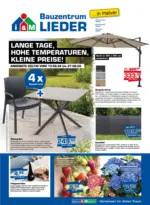 Bauzentrum Lieder GmbH & Co.KG Bauzentrum Lieder: Lange Tage, hohe Temperaturen, kleine Preise! - bis 27.06.2026