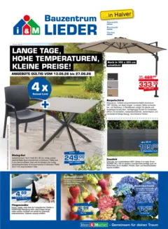 Angebote - Bauzentrum Lieder: Lange Tage, hohe Temperaturen, kleine Preise! ab 17.06.2026 gültig | Seite: 2 | Produkte: Hochbeet, Box