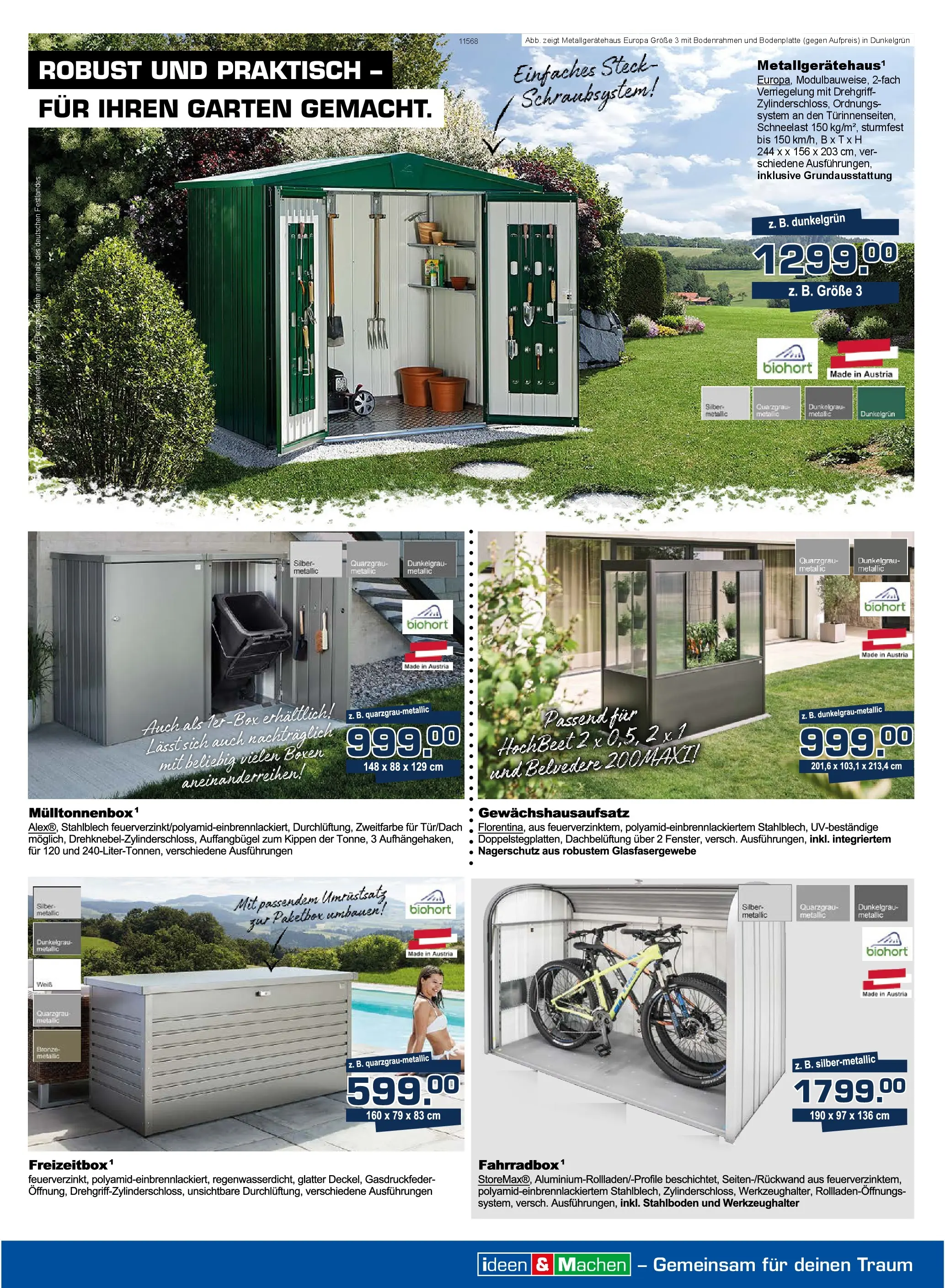 Angebote - Bauzentrum Lieder: Lange Tage, hohe Temperaturen, kleine Preise! (ab 17.06.2026) zum Blättern | Seite: 2 | Produkte: Hochbeet, Box