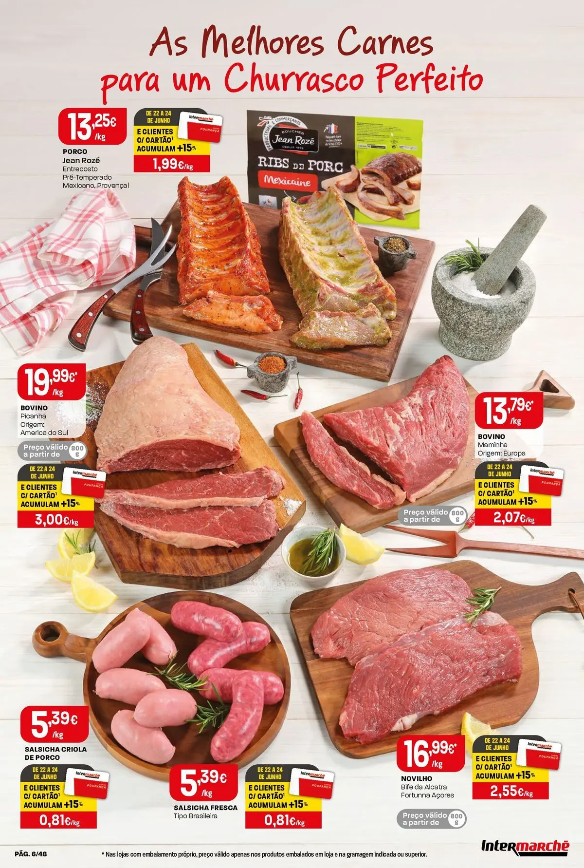 Intermarché Isto é que são preços BAIXOS! » de 18/06/2026 - 24/06/2026 | Página: 6