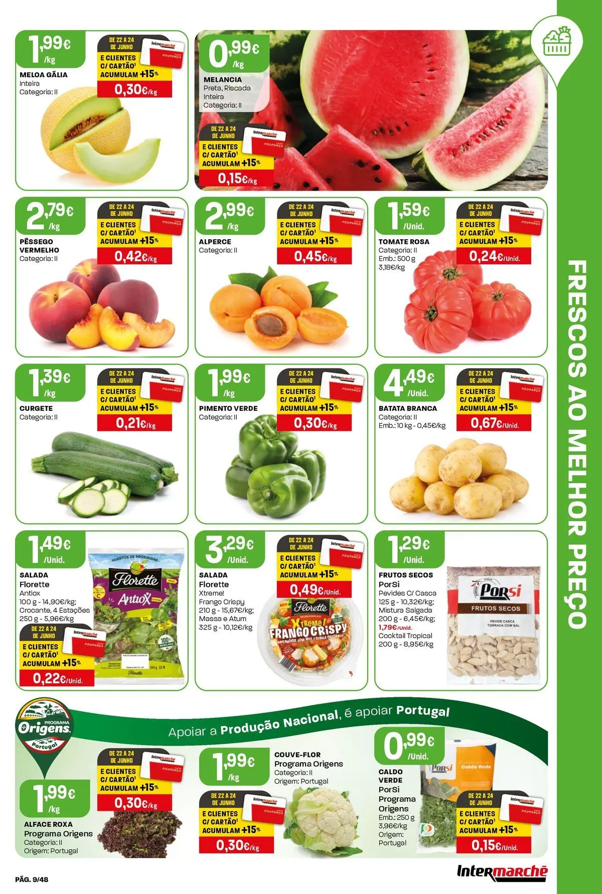 Intermarché Isto é que são preços BAIXOS! » de 18/06/2026 - 24/06/2026 | Página: 9