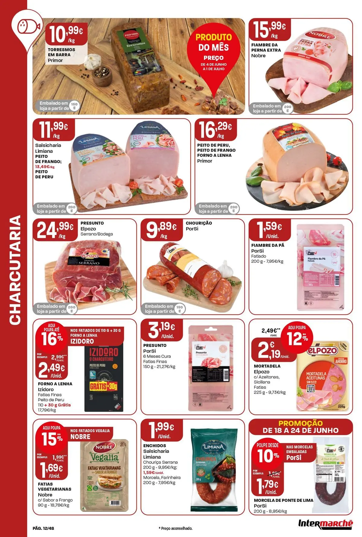 Intermarché Isto é que são preços BAIXOS! » de 18/06/2026 - 24/06/2026 | Página: 12