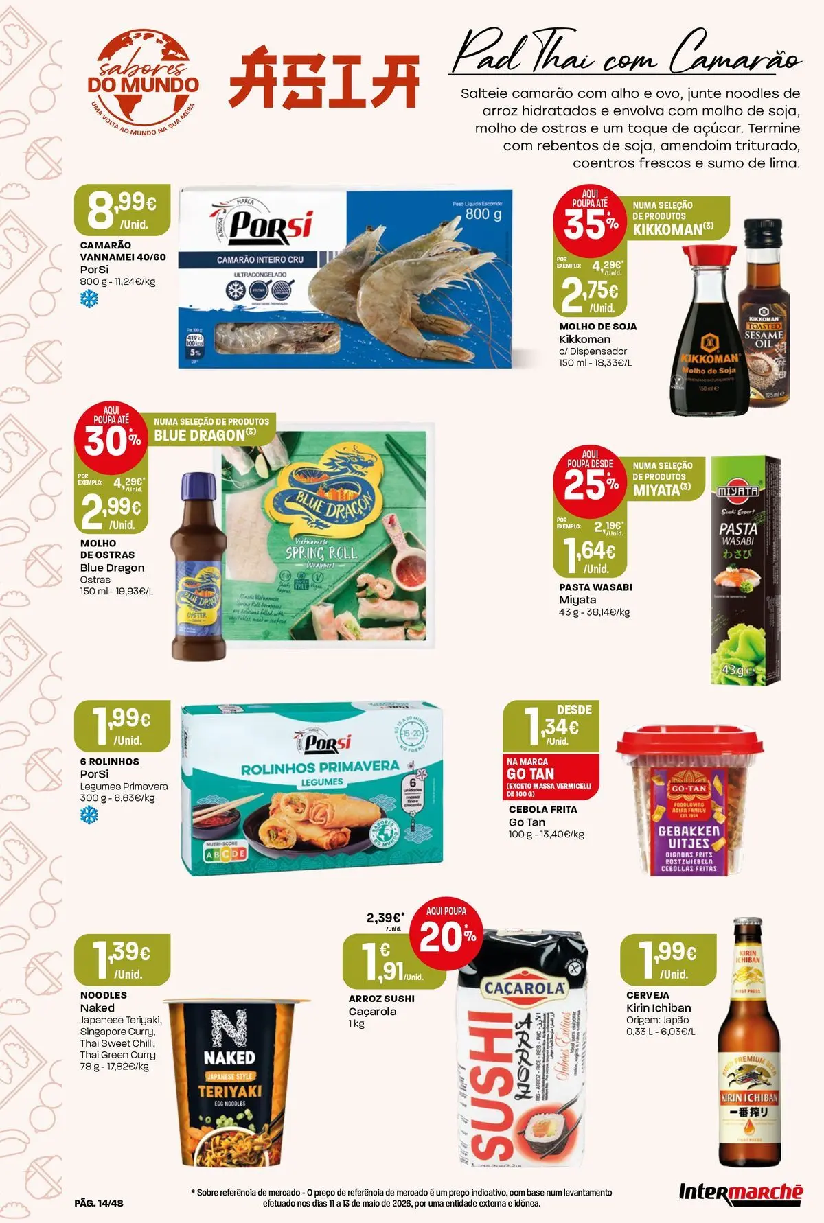 Intermarché Isto é que são preços BAIXOS! » de 18/06/2026 - 24/06/2026 | Página: 14