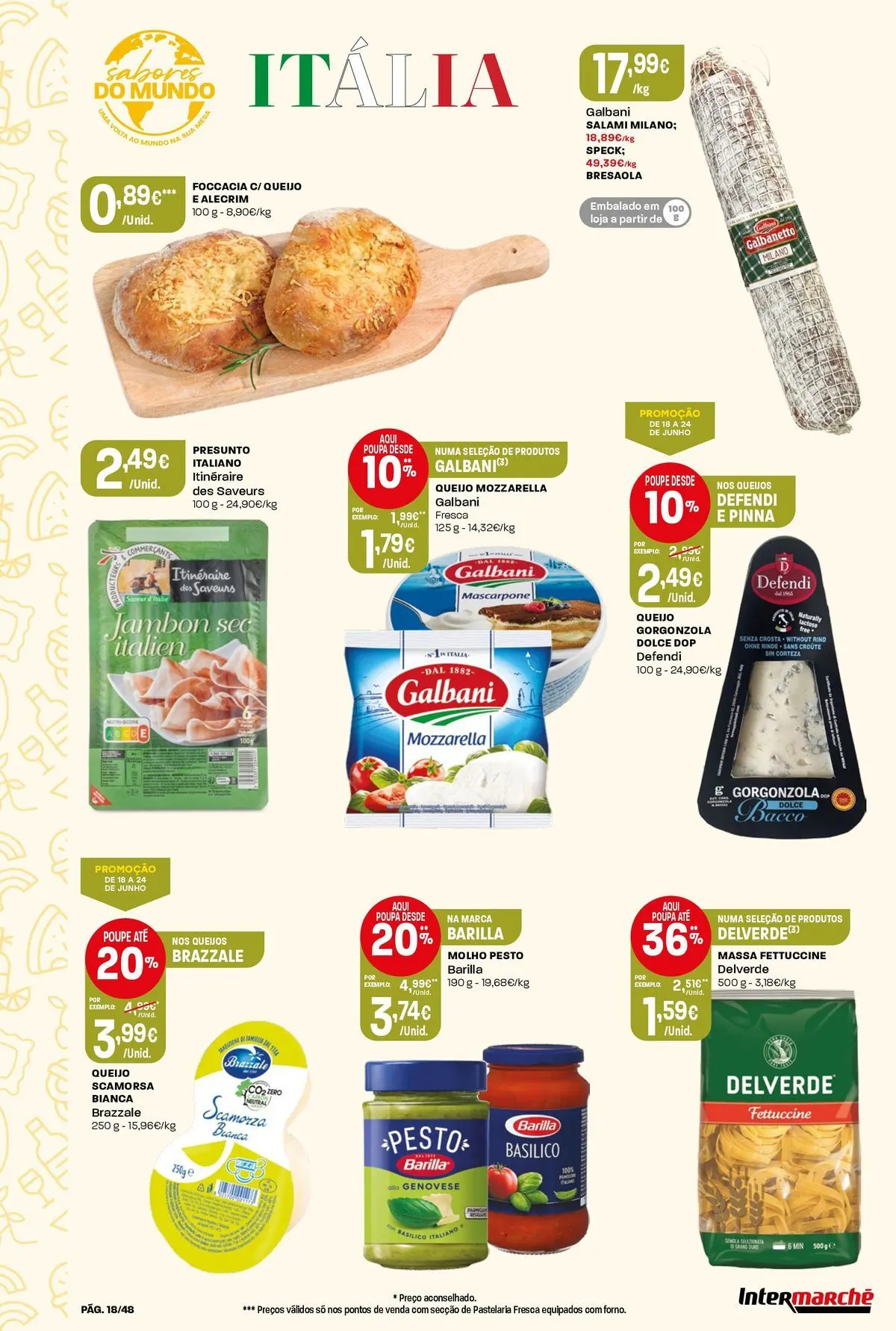 Intermarché Isto é que são preços BAIXOS! » de 18/06/2026 - 24/06/2026 | Página: 18