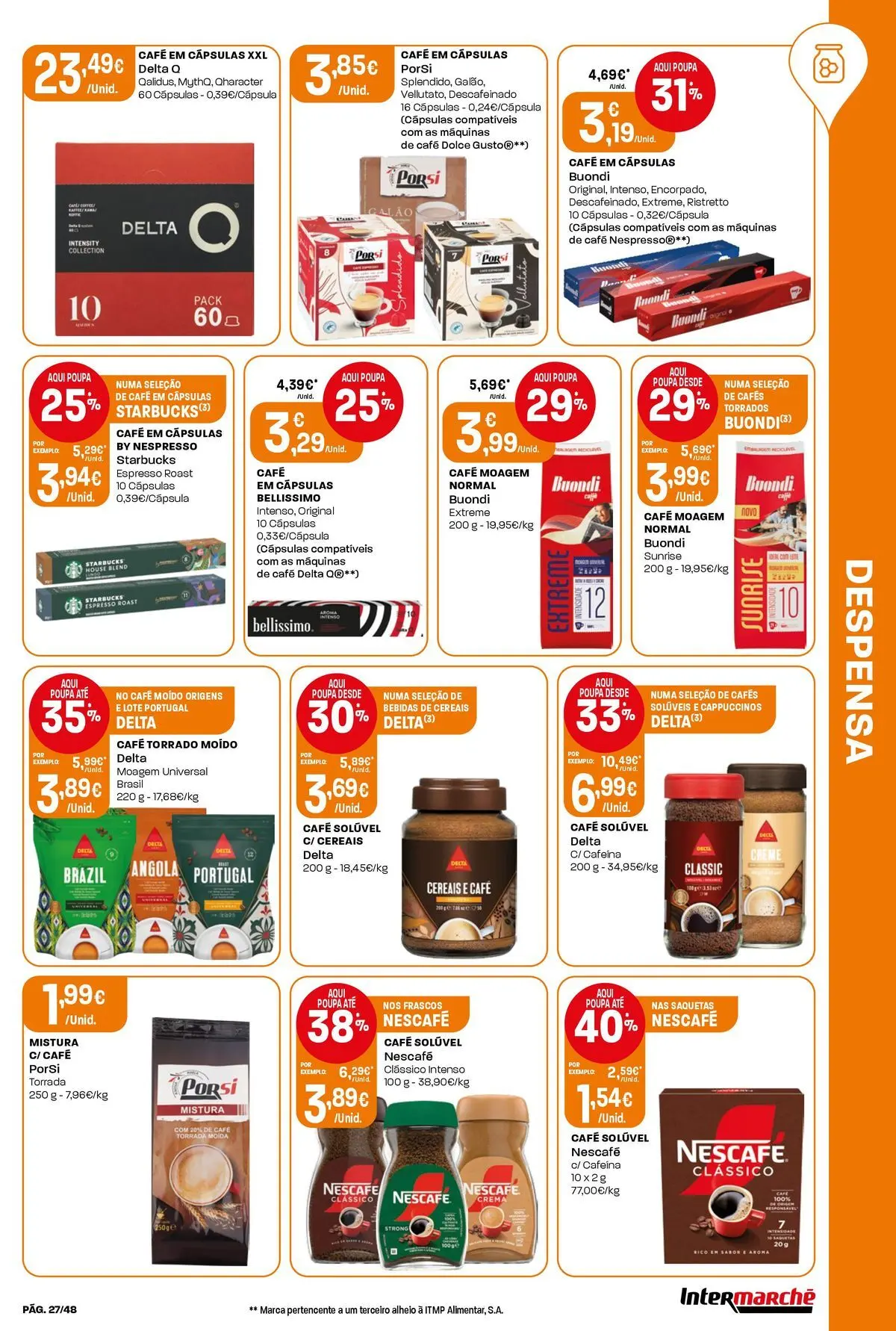 Intermarché Isto é que são preços BAIXOS! » de 18/06/2026 - 24/06/2026 | Página: 27